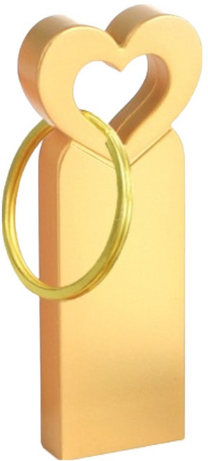 韓國 MuSt MegaHeart USB 3.0 隨身碟 金色, 1個, 256GB