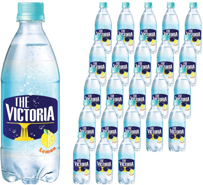 웅진빅토리아 더빅토리아 레몬 탄산음료, 500ml, 24개