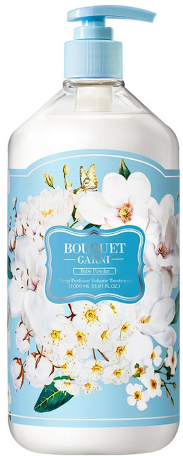 부케가르니 딥퍼퓸 볼륨 트리트먼트 베이비파우더, 1L, 1개