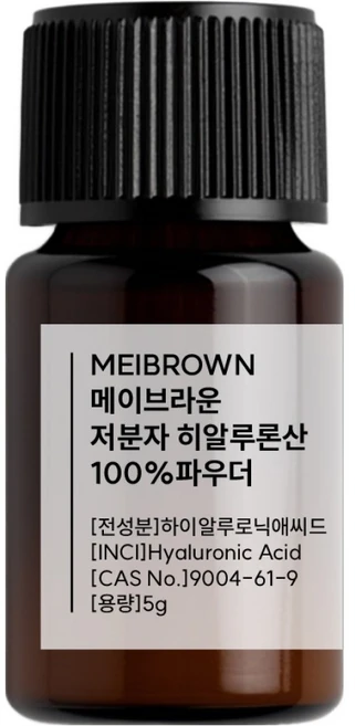 메이브라운 히알루론산 100% 파우더 5g, 1개, 무향 - 쿠팡