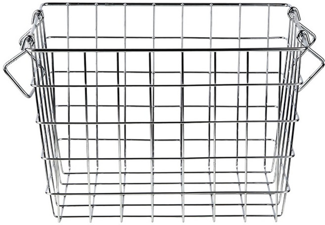 플라라 스텐 와이어 바스켓, 실버, 1개