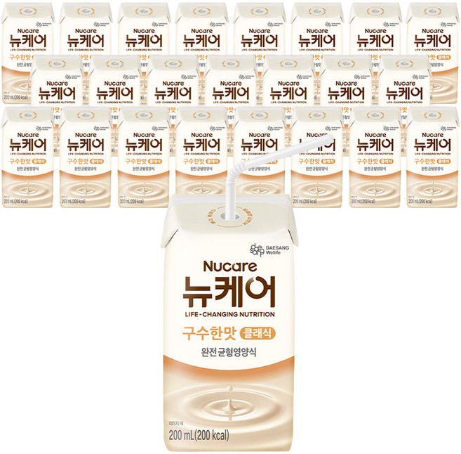 뉴케어 구수한맛 클래식 완전균형영양식, 200ml, 24개