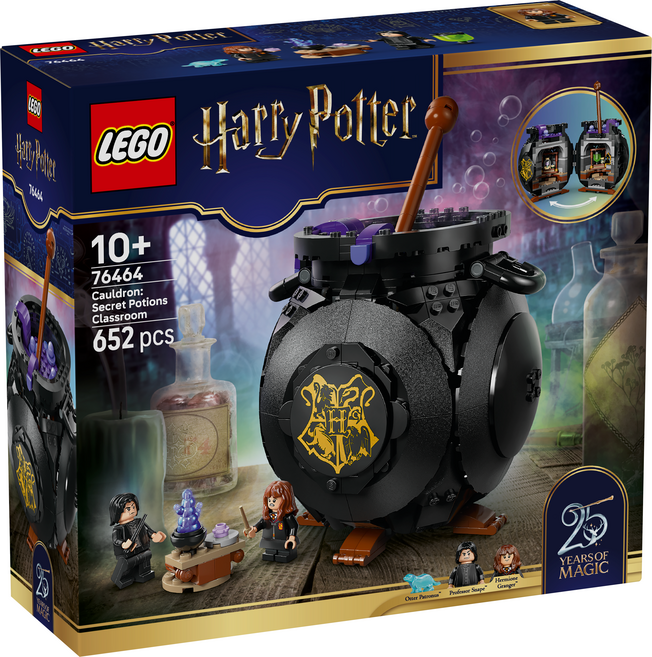 LEGO 76464 哈利波特系列 大釜 : 秘密魔藥學教室 Cauldron : Secret Potions Classroom, 混和顏色, 1套