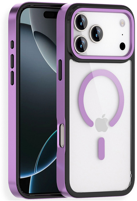 모나프리 맥세이프 호환 메탈 프레임 휴대폰 케이스