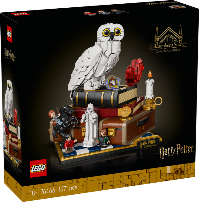 LEGO 76466 哈利波特系列 魔法石 典藏版 Sorcerer's Stone-Collectors' Edition, 混和顏色, 1套