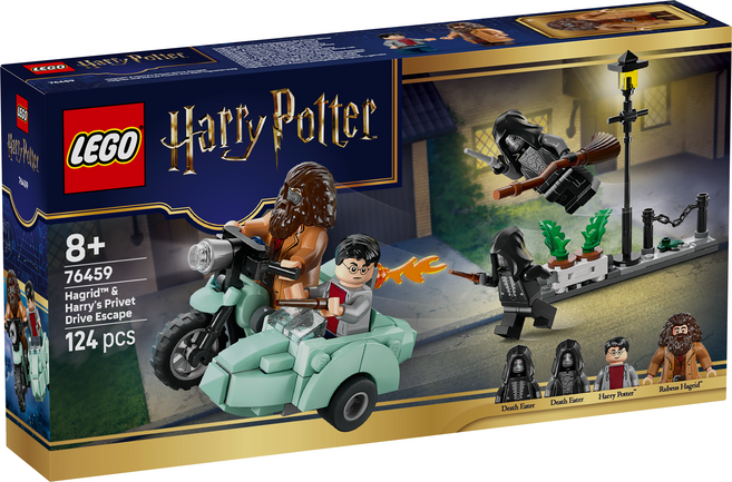 LEGO 76459 哈利波特系列 海格與哈利的水蠟樹街大脫逃 Hagrid & Harry's Privet Drive Escape, 混和顏色, 1套