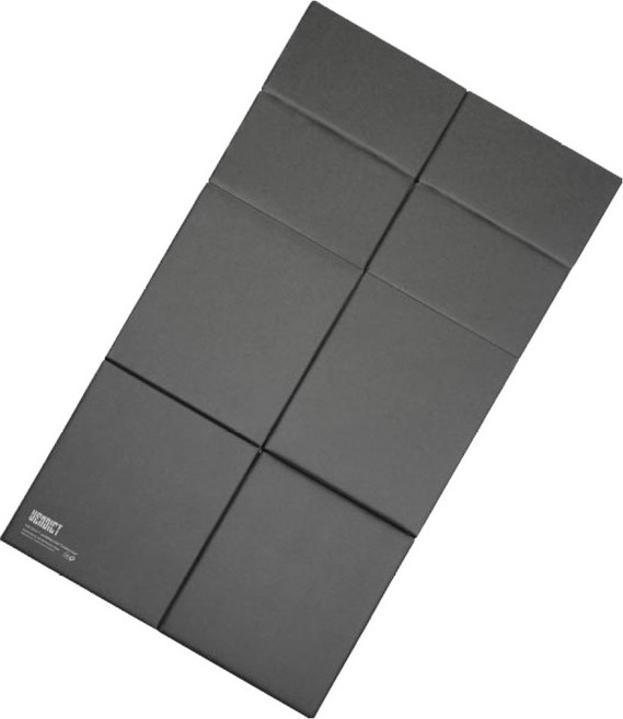 벤딕트 플랫 차박매트 캠핑용 폼 매트 4cm XL, 그레이, 컨텐츠 참조