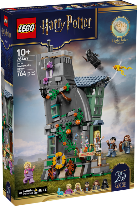 LEGO 76467 哈利波特系列 露娜羅古德的家 Luna Lovegood's House, 混和顏色, 1套