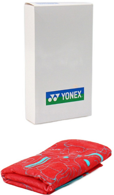 YONEX 運動毛巾 82 x 34 cm 259TW003U, 珊瑚色, 1個