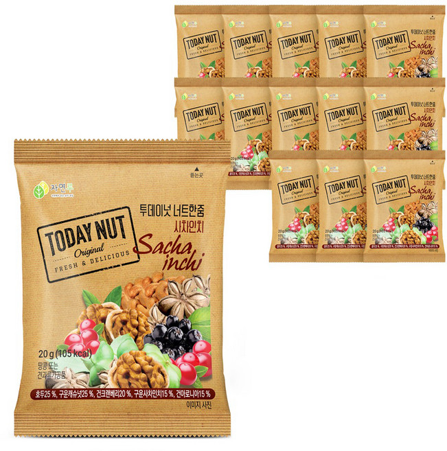 투데이넛 너트한줌 사차인치, 14개