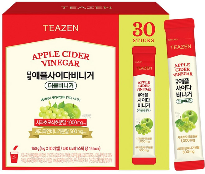 티젠 애플사이다 더블비니거 30p, 150g, 1개