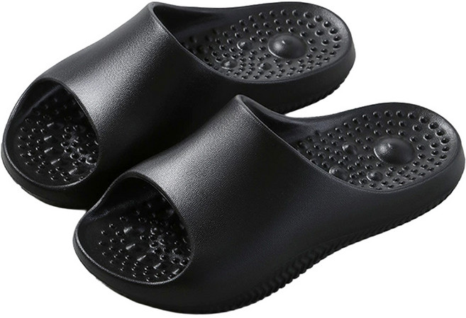 Daybyday 아치 서포트 지압슬리퍼 240, 블랙, 1개