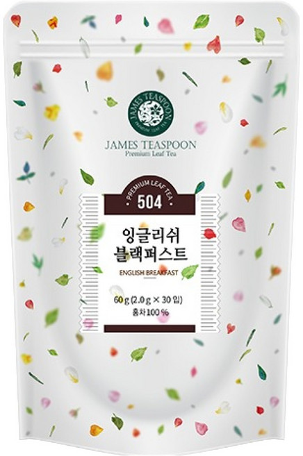 JAMES TEASPOON 英式早餐茶, 2g, 30入, 1個