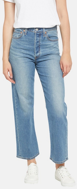 리바이스 여성용 립케이지 스트레이트 앵클 쿨 인바이트 진 72693-0230