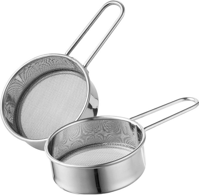 아워웍스 스테인리스 채망 슈가 파우더 체, 2개