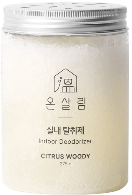온살림 시트러스 우디향 실내 탈취제, 275g, 1개
