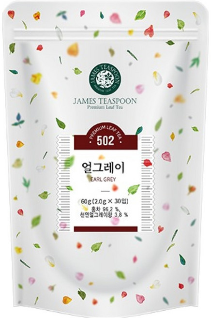 제임스티스푼 얼그레이, 2g, 30개입, 1개