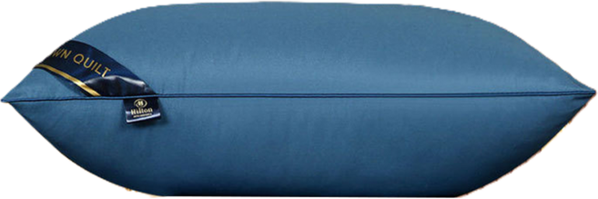 스마일깨비 고급스런 호텔식 베개, 블루, 1개