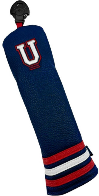 죽조이 트리플 트랙 골프 헤드커버, 네이비, 1개