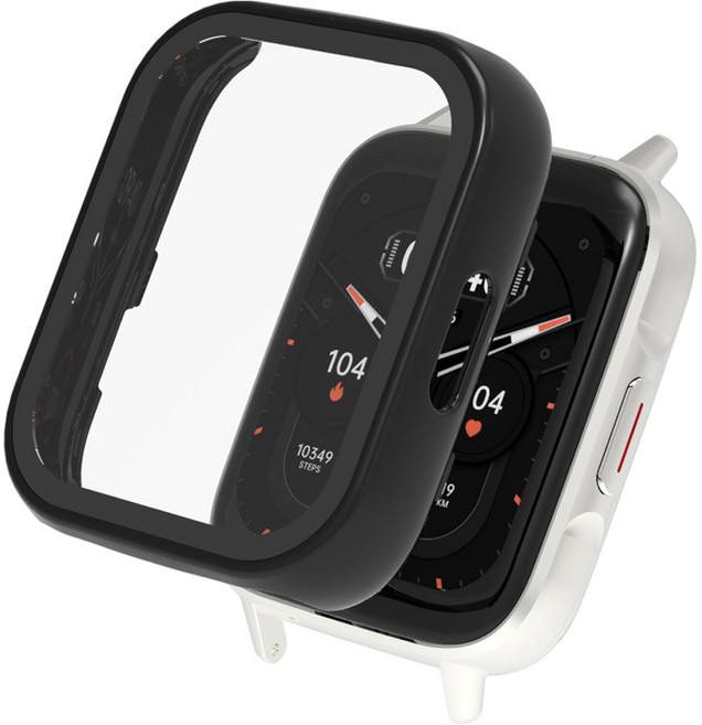 우먼스9999 풀커버 케이스, 블랙, 1개