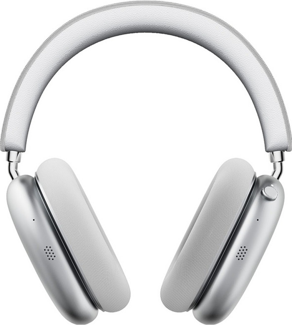 브리츠 노이즈 캔슬링 무선 블루투스 헤드폰, 메탈릭 실버, MAX30BT
