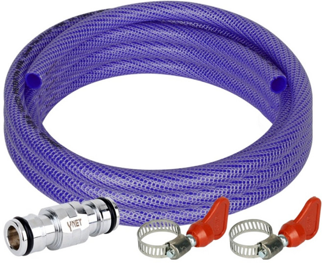 와이넷 연장용 꼬이지않는 물호스 6m 3종세트, 1세트