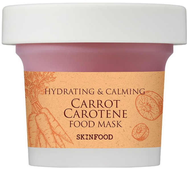SKINFOOD 胡蘿蔔紅素食物面膜 120g, 1個, 1入
