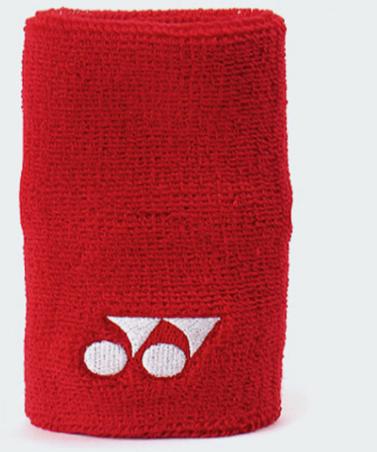 요넥스 1단 손목 밴드 249BN001U, 레드, 1개