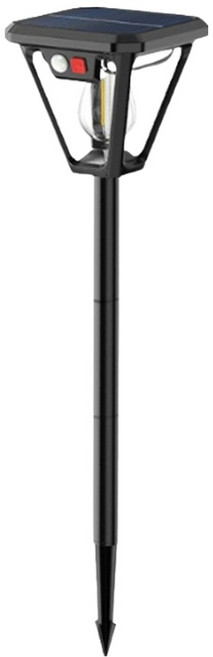 루미라인 태양광 정원등 1200mAh 인체감지 센서등 야외조명, 전구색