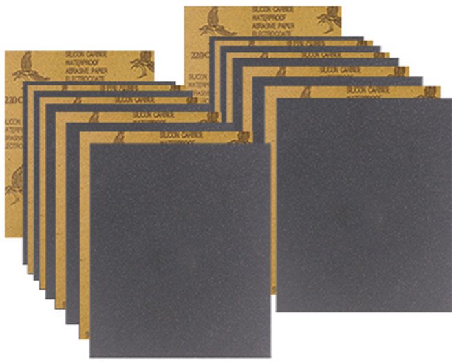 OON SKYHAWK 샌딩 종이 사포 220방, 20개