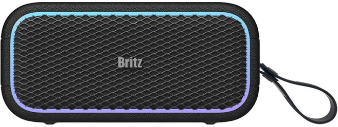 브리츠 40W 우퍼 휴대용 IPX6 방수 TWS 무선 블루투스 스피커, 블랙, BZ-WX9