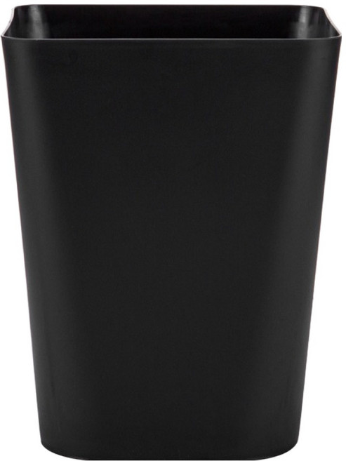 맙소샵 모던 심플 스퀘어 휴지통 BRP2777, 블랙