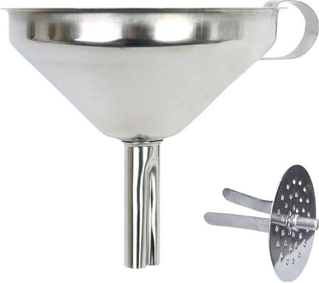 칼백화점 탑초이스 스텐 깔때기 + 거름망 세트 중, 1세트