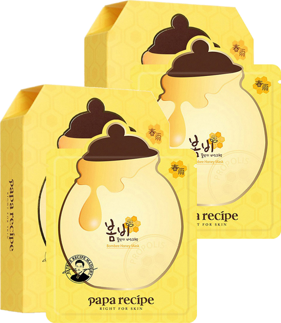 파파레서피 봄비 꿀단지 마스크팩, 10개입, 2개