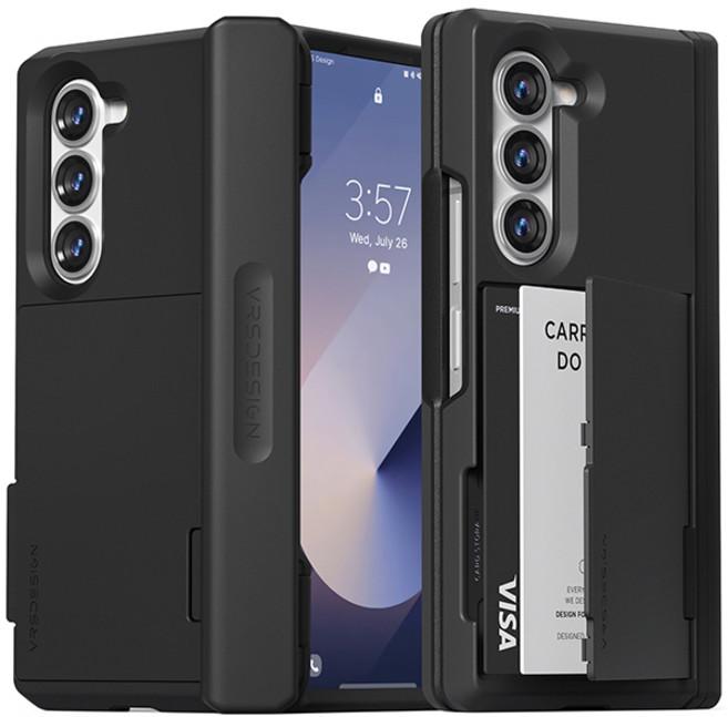 베루스 자동 힌지 보호 카드 수납 모던 고 휴대폰 케이스