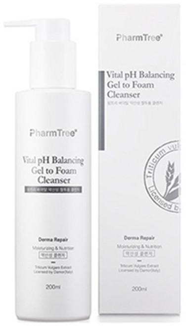 팜트리 바이탈 약산성 젤투폼 클렌저, 200ml, 1개