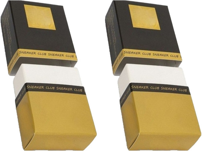 쏘블랑 가죽 신발 지우개 운동화 얼룩 제거 소형, 화이트, 2개