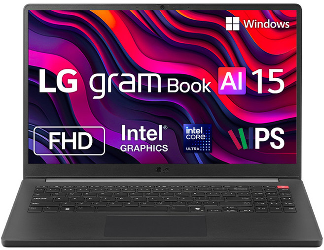 LG전자 2026 그램북 AI 15 코어 Ultra5, 타이탄 블랙, 256GB, 8GB, WIN11 Home, 15U50U-GR5CK