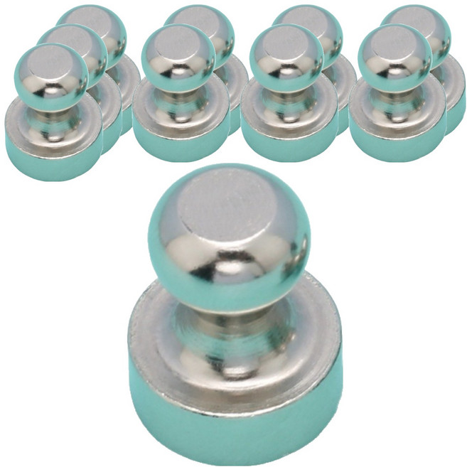 공감 story 자석후크 12mm, 실버, 10개