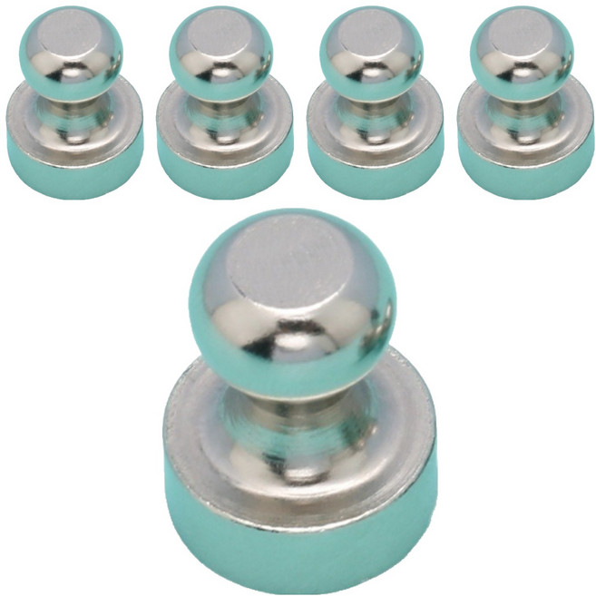 공감 story 자석후크 12mm, 실버, 5개