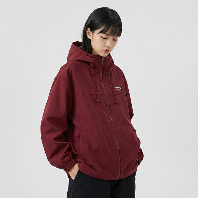 Jeep Spirit 男女通用多功能風格寬鬆連帽外套