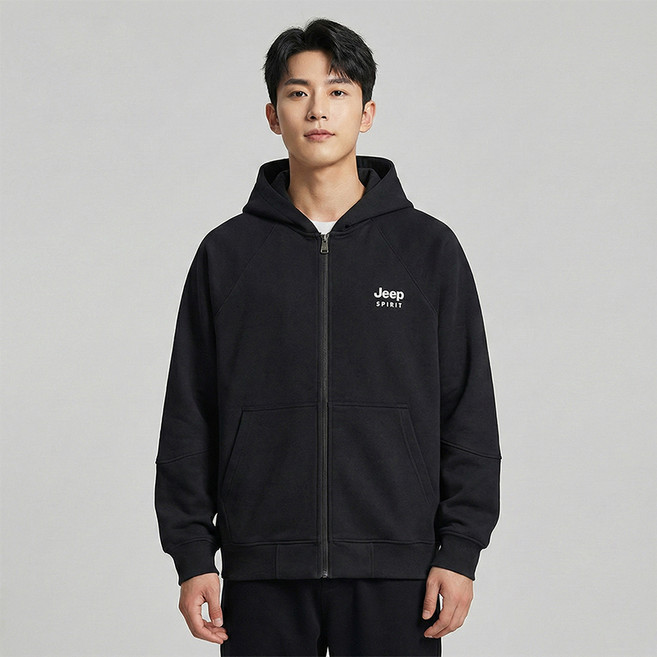 Jeep Spirit 男女通用休閒連帽外套
