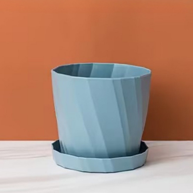 미소로운 화분, 블루, 1개