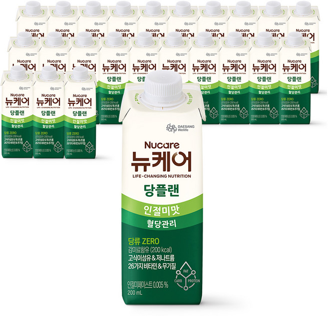 뉴케어당플랜 인절미맛 영양식, 200ml, 24개