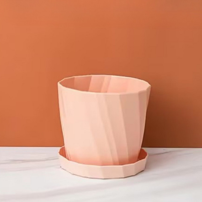 미소로운 화분, 핑크, 1개
