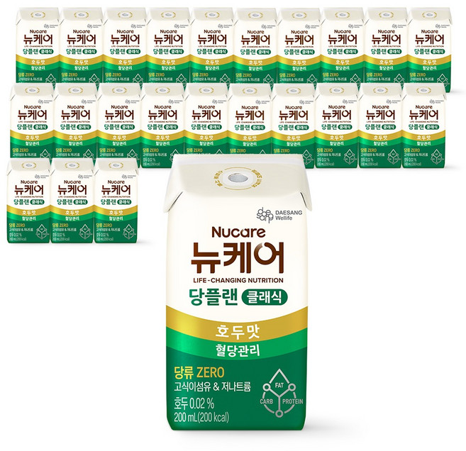 뉴케어당플랜 클래식 호두맛, 200ml, 24개