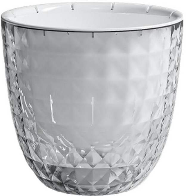 미소로운 저면관수 화분, 투명, 1개