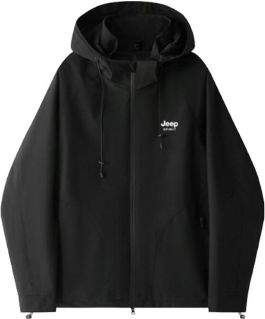 지프스피릿 남녀공용 스탠드카라 아웃도어 바람막이점퍼