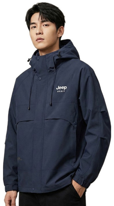 Jeep 男女通用運動休閒防風外套