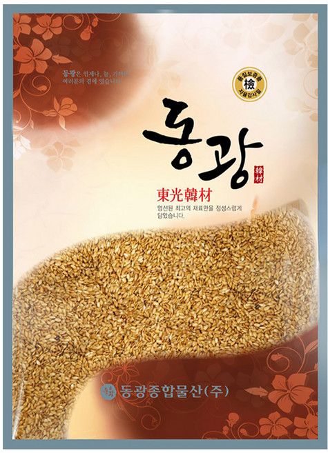 동광한방몰 볶은 아마씨, 1kg, 1개